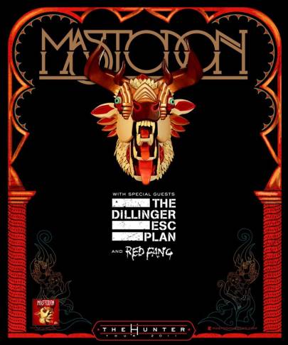 MASTODON - The Hunter Tour 2011