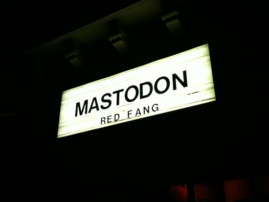 Reseña concierto Mastodon + Red Fang en Le Bataclan de Paris