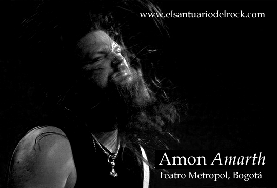 Reseña concierto Amon Amarth en Colombia 2012