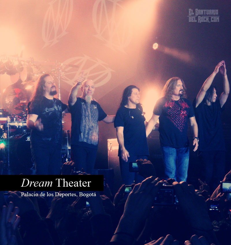 Reseña concierto Dream Theater en Colombia 2012, Ago 15 en el Palacio de los Deportes de Bogota