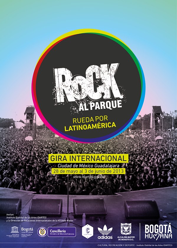ROCK AL PARQUE 2013 RUEDA POR LATINOAMÉRICA