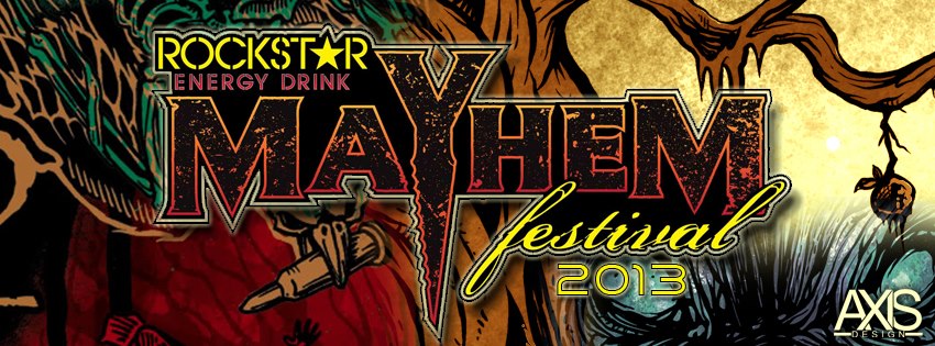 Mayhem Fest 2013 cartel de bandas
