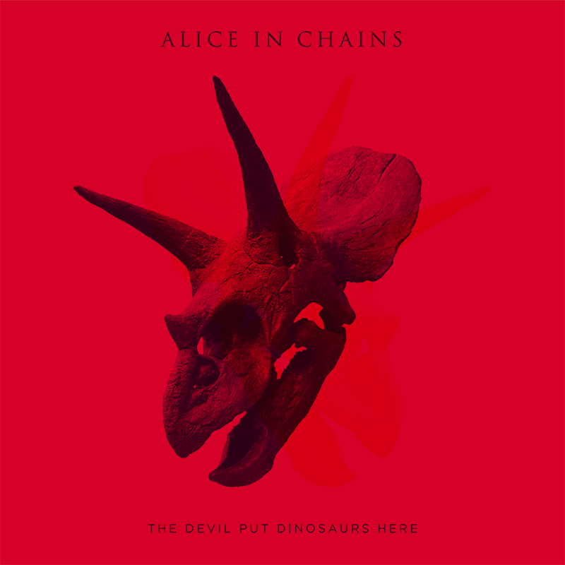 ALICE IN CHAINS: artwork y tracklist para “The Devil Put The Dinosaurs Here”