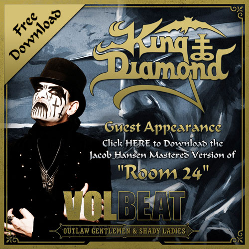 VOLBEAT: King Diamond invitado del nuevo disco
