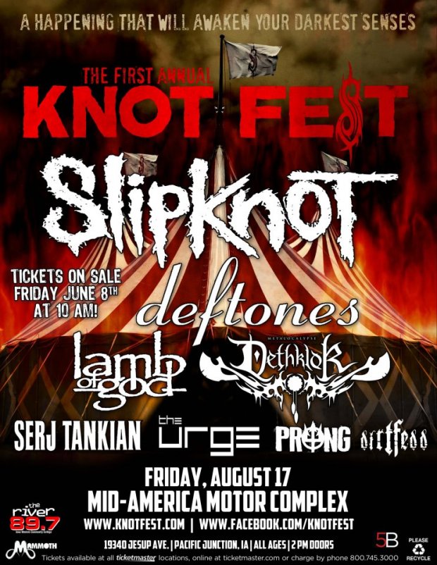 Slipknot live KnotFest 2012