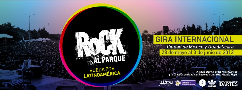 Rock al Parque 2013 listado preseleccion gira por latinoamerica