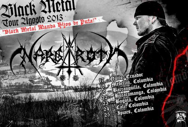 NARGAROTH de regreso en Colombia 2013
