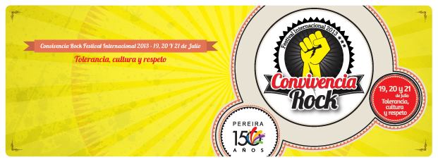 CONVIVENCIA ROCK PEREIRA 2013: todo el cartel + horarios definitivos