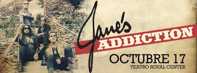 JANE’S ADDICTION en Colombia 2013, Oct 17 en el Royal Center de Bogotá
