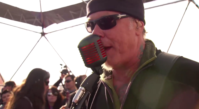 METALLICA live Antarctica “Freeze ‘Em All” 2013