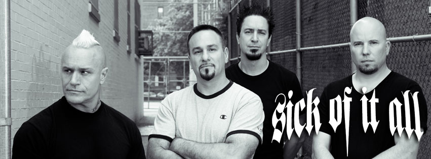 SICK OF IT ALL: trabajando en nuevo material