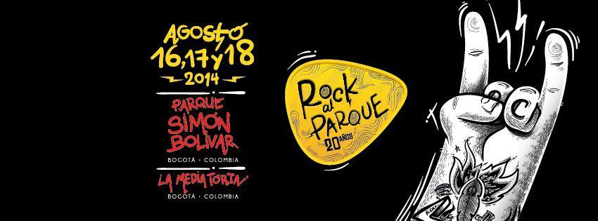 Programación cartel de bandas Rock al Parque 2014