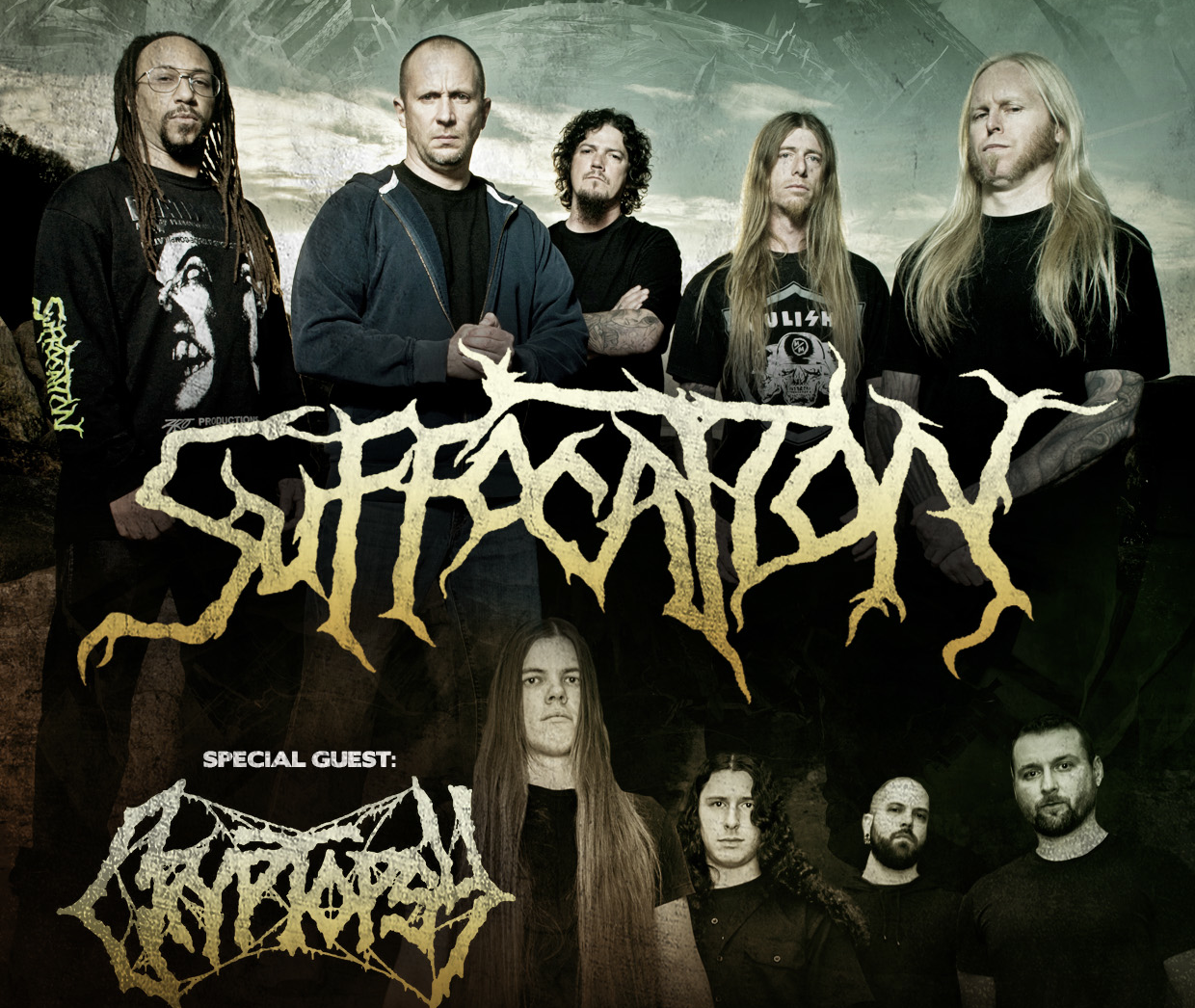 SUFFOCATION + CRYPTOPSY + WATAIN Colombia 2014