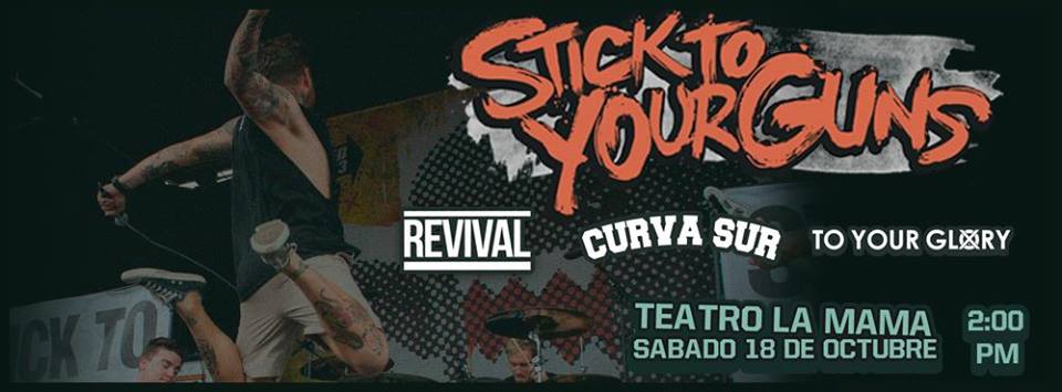 STICK TO YOUR GUNS Colombia 2014