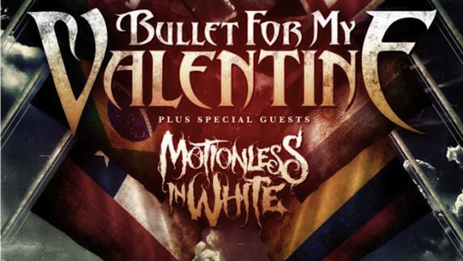 BULLET FOR MY VALENTINE + MOTIONLESS IN WHITE Colombia 2015