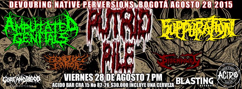 PUTRID PILE Colombia 2015