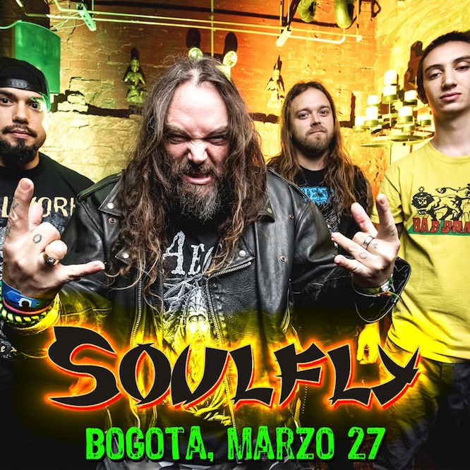 SOULFLY Colombia 2016