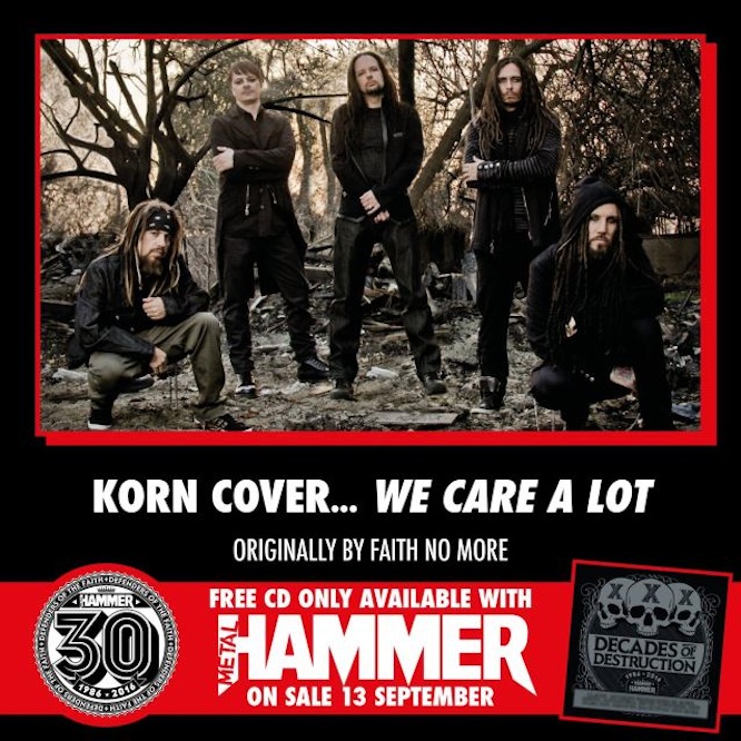 METAL HAMMER compilación de covers con Korn, Devin Townsend, Katatonia…