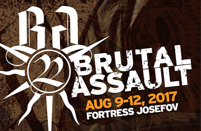 Festival BRUTAL ASSAULT 2017 primeras bandas anunciadas, Ago 9-12 en Josefov, República Checa