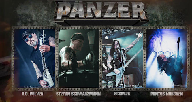 PANZER (Schmier, Destruction) nuevo line-up y canción en linea