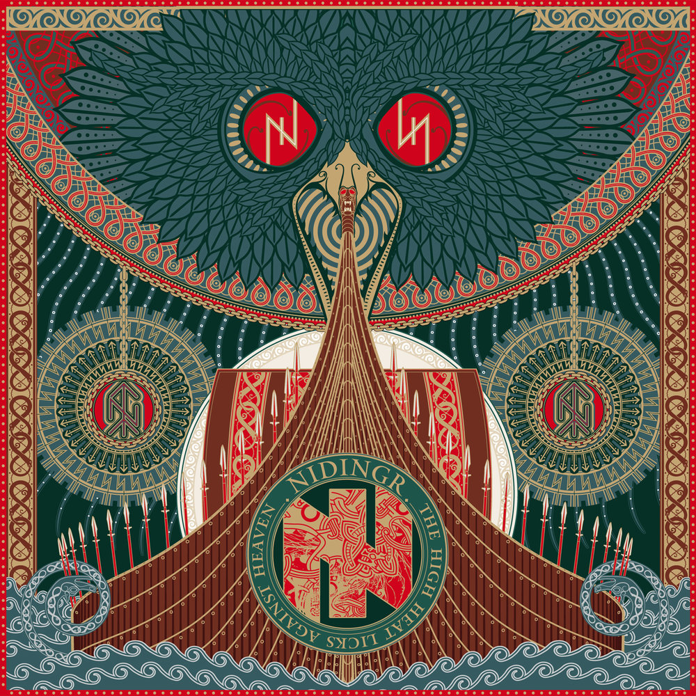 NIDINGR dos adelantos de su nuevo disco “The High Heat Licks Against Heaven” en streaming