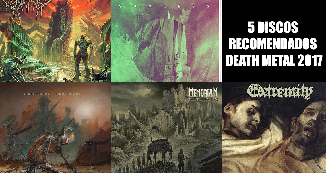 5 discos recomendados DEATH METAL del 2017
