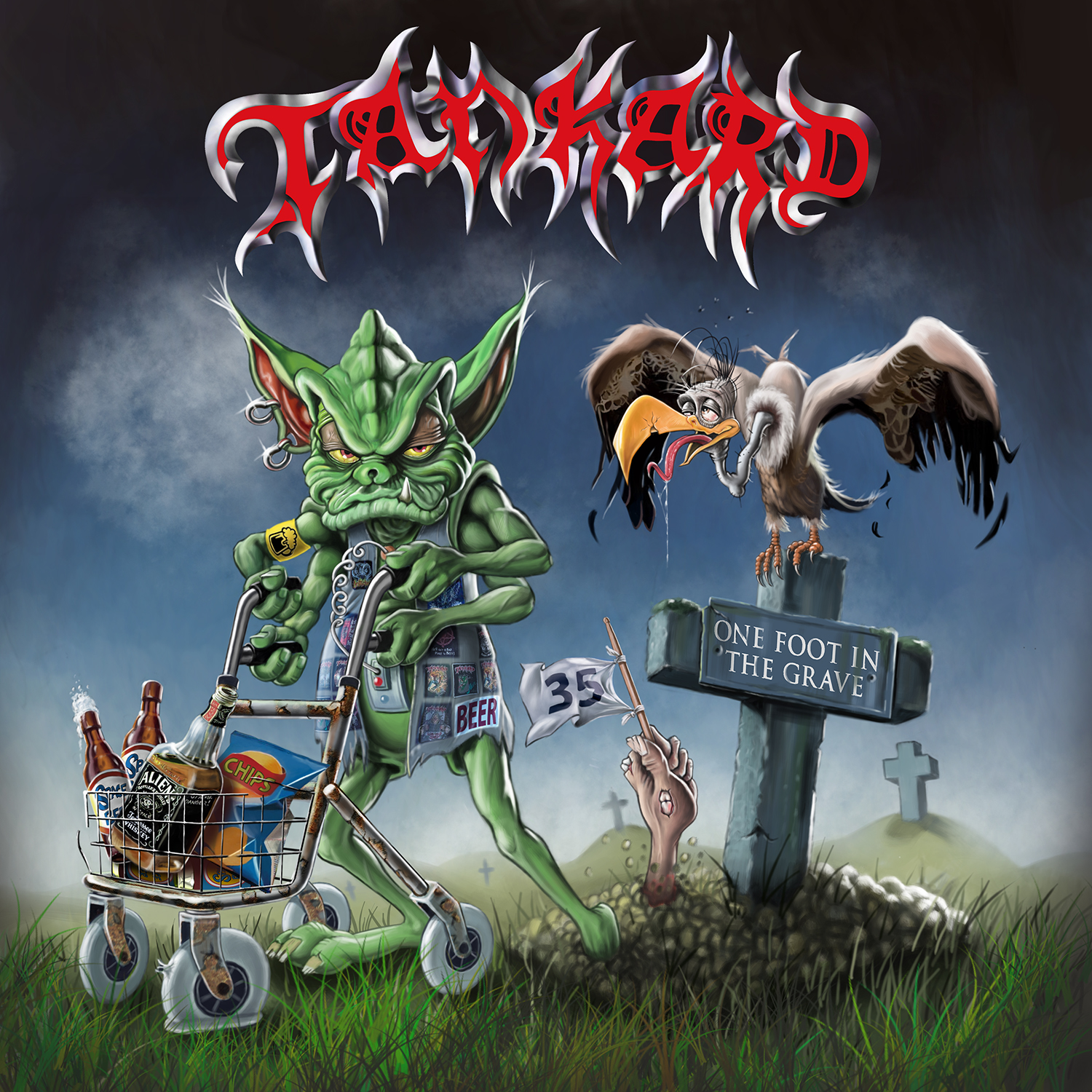 TANKARD mas detalles de su nuevo album “One Foot In The Grave”