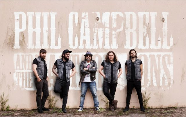 PHIL CAMPBELL AND THE BASTARD SONS (Phil Campbell de Motörhead) detalles de su album debut