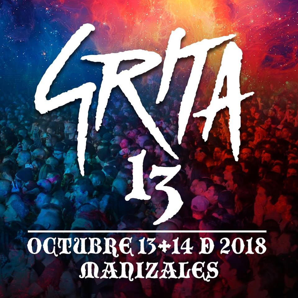 Afiche y Programacion de Cartel de bandas Grita Rock 2018
