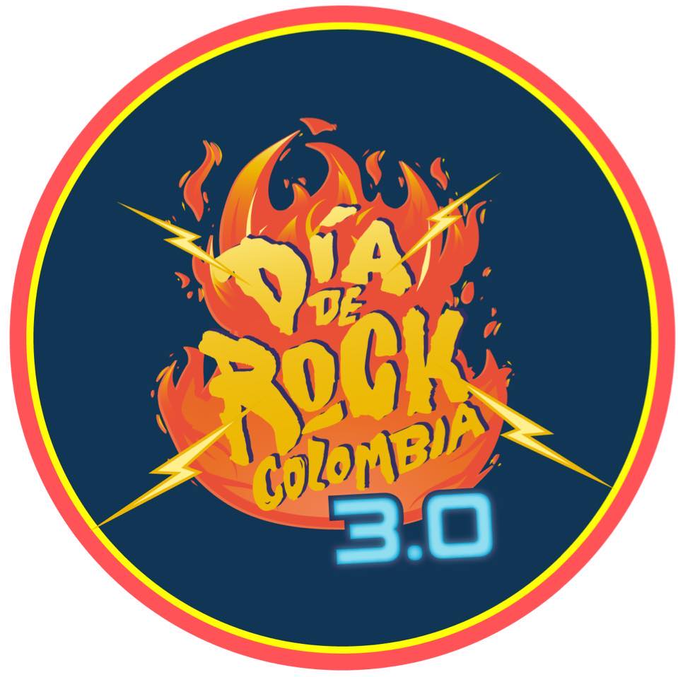 Programación de Horarios y cartel de bandas Día de Rock Colombia 3.0