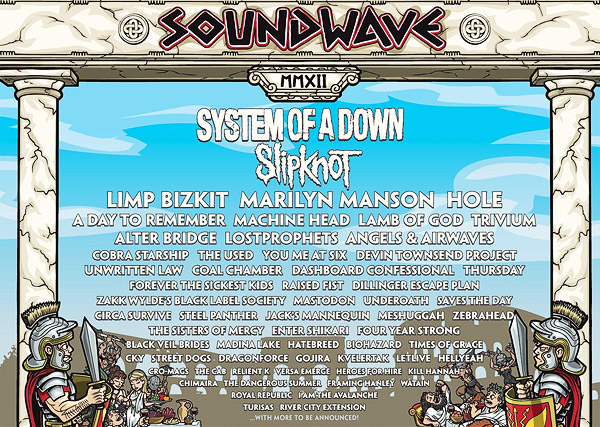 Reseña del Soundwave Festival 2012 Brisbane, Australia