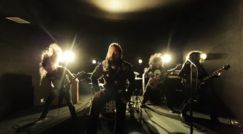 Video Premiere: HEADCRUSHER – “Swimming In A Sea Of Death”