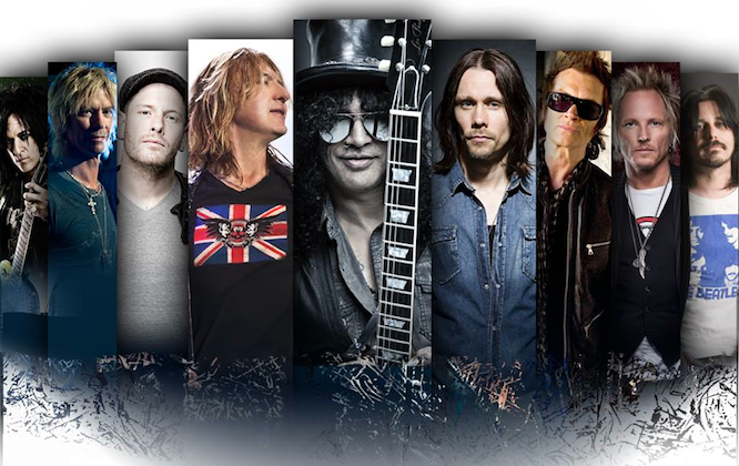 KINGS OF CHAOS (Slash, Corey Taylor, Glenn Hughes…): Latinoamérica 2013