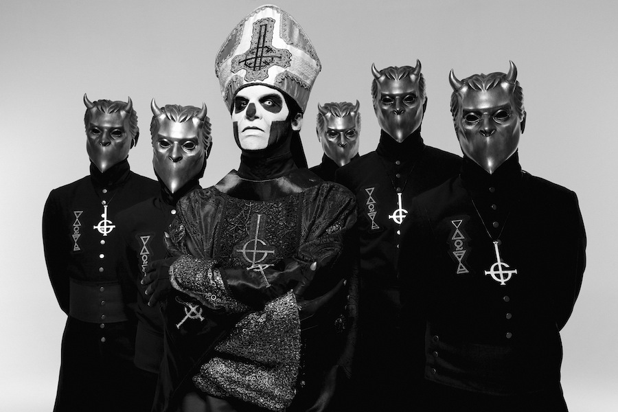 GHOST: regresan nuevamente al estudio de grabación