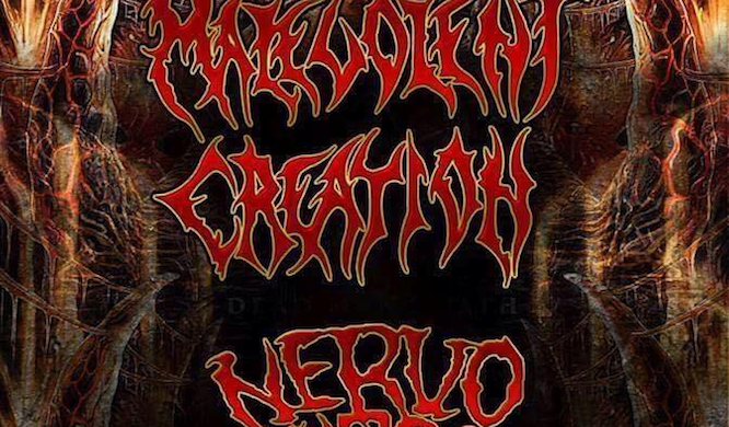 CANCELADO MALEVOLENT CREATION + NERVOCHAOS Colombia 2016